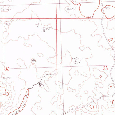 United States Geological Survey Glad Valley SW, SD (1982, 24000-Scale) digital map
