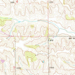 United States Geological Survey Gladbrook NE, IA (1971, 24000-Scale) digital map