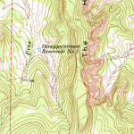 United States Geological Survey Glade Mountain, CO (1964, 24000-Scale) digital map