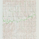 United States Geological Survey Glade SE, KS (1972, 24000-Scale) digital map