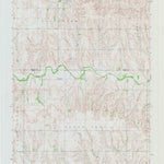United States Geological Survey Glade SW, KS (1972, 24000-Scale) digital map