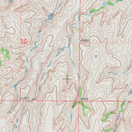 United States Geological Survey Glade SW, KS (1972, 24000-Scale) digital map