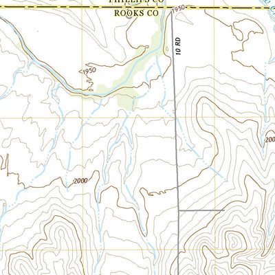 United States Geological Survey Glade SW, KS (2022, 24000-Scale) digital map
