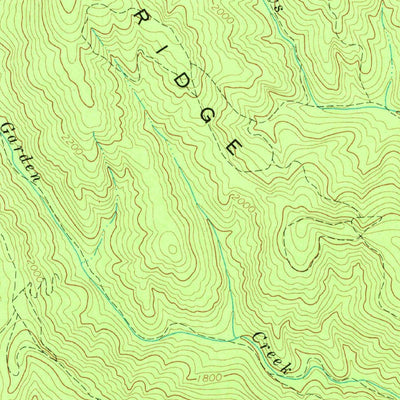 United States Geological Survey Glade Valley, NC (1968, 24000-Scale) digital map