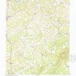 United States Geological Survey Gladehill, VA (1964, 24000-Scale) digital map