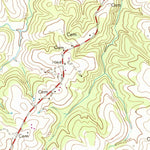 United States Geological Survey Gladehill, VA (1964, 24000-Scale) digital map