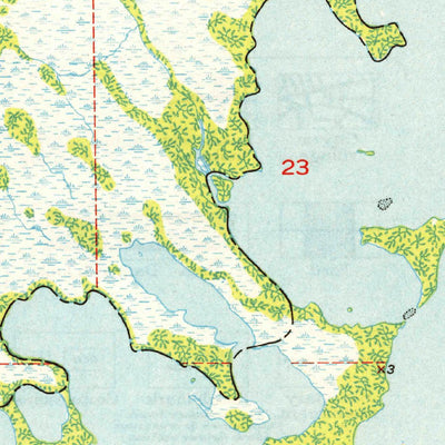 United States Geological Survey Glades, FL (1950, 24000-Scale) digital map