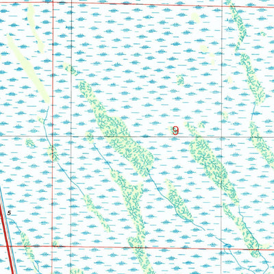 United States Geological Survey Glades, FL (1988, 24000-Scale) digital map
