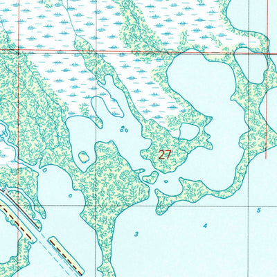 United States Geological Survey Glades, FL (1988, 24000-Scale) digital map
