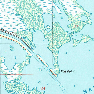 United States Geological Survey Glades, FL (1994, 24000-Scale) digital map