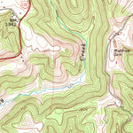 United States Geological Survey Gladesville, WV (1960, 24000-Scale) digital map