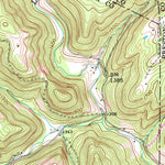 United States Geological Survey Gladesville, WV (1960, 24000-Scale) digital map