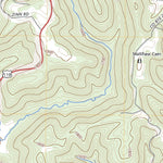 United States Geological Survey Gladesville, WV (2023, 24000-Scale) digital map
