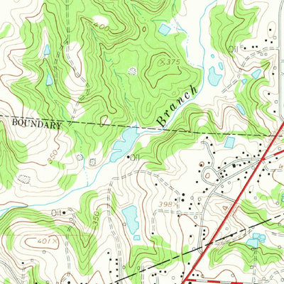 United States Geological Survey Gladewater, TX (1960, 24000-Scale) digital map