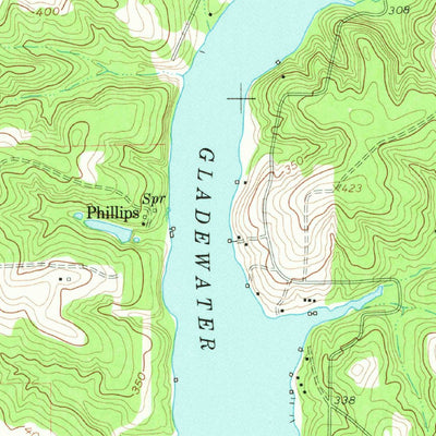 United States Geological Survey Gladewater, TX (1960, 24000-Scale) digital map