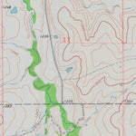 United States Geological Survey Gladstone, KS (1973, 24000-Scale) digital map