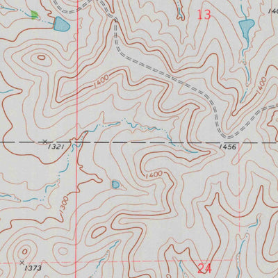 United States Geological Survey Gladstone, KS (1973, 24000-Scale) digital map