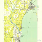 United States Geological Survey Gladstone, MI (1932, 31680-Scale) digital map