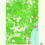 United States Geological Survey Gladstone, MI (1958, 62500-Scale) digital map