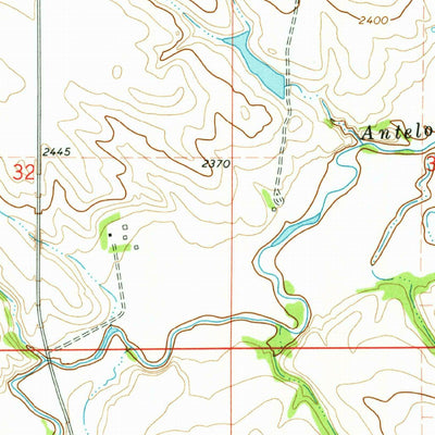 United States Geological Survey Gladstone, ND (1973, 24000-Scale) digital map