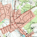 United States Geological Survey Gladstone, NJ (1995, 24000-Scale) digital map
