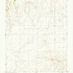 United States Geological Survey Gladstone NW, NM (1973, 24000-Scale) digital map