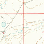 United States Geological Survey Gladstone NW, NM (1973, 24000-Scale) digital map