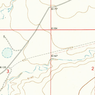 United States Geological Survey Gladstone NW, NM (1973, 24000-Scale) digital map