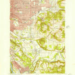 United States Geological Survey Gladstone, OR (1954, 24000-Scale) digital map