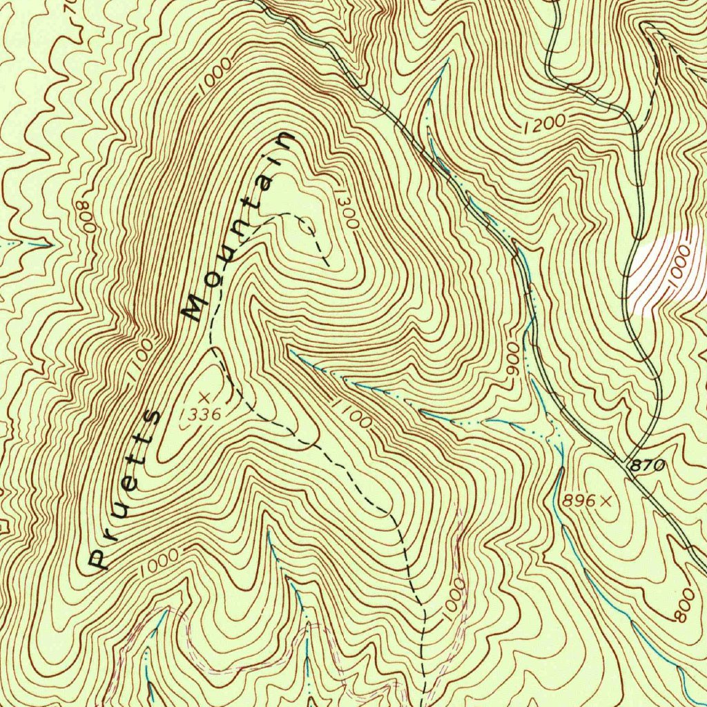 Gladstone, VA (1969, 24000-Scale) Map by United States Geological ...