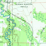 United States Geological Survey Gladwin, MI (1969, 24000-Scale) digital map