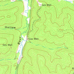 United States Geological Survey Glady, WV (1968, 24000-Scale) digital map