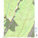 United States Geological Survey Glady, WV (1995, 24000-Scale) digital map