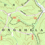 United States Geological Survey Glady, WV (1995, 24000-Scale) digital map