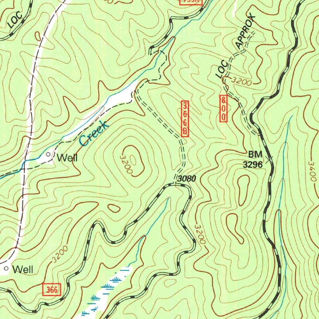 Glady, WV (1995, 24000-Scale) Map by United States Geological Survey ...