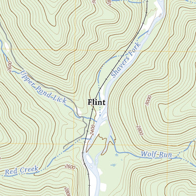 United States Geological Survey Glady, WV (2023, 24000-Scale) digital map