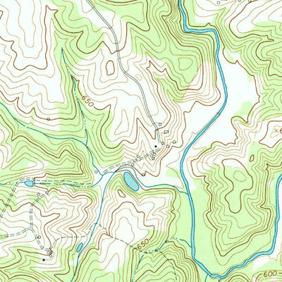 United States Geological Survey Gladys, VA (1966, 24000-Scale) digital map
