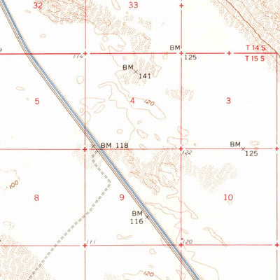 United States Geological Survey Glamis, CA (1955, 62500-Scale) digital map