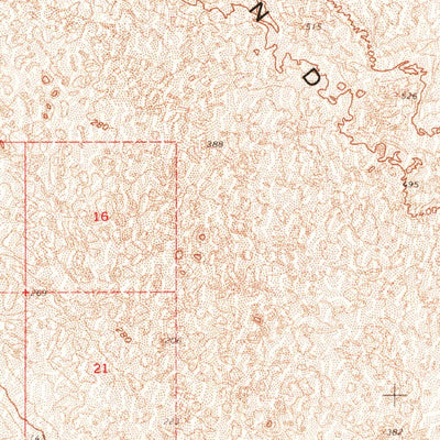 United States Geological Survey Glamis, CA (1955, 62500-Scale) digital map