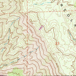 United States Geological Survey Glascock Mountain, CA (1958, 24000-Scale) digital map