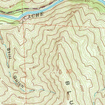 United States Geological Survey Glascock Mountain, CA (1958, 24000-Scale) digital map