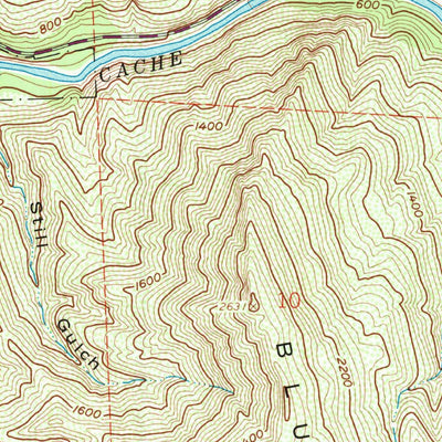 United States Geological Survey Glascock Mountain, CA (1958, 24000-Scale) digital map