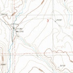 United States Geological Survey Glasgow Butte, OR (1988, 24000-Scale) digital map