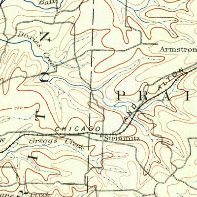 United States Geological Survey Glasgow, MO (1890, 125000-Scale) digital map