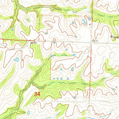 United States Geological Survey Glasgow, MO (1971, 24000-Scale) digital map