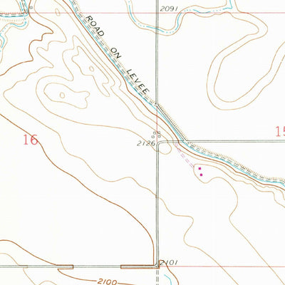 United States Geological Survey Glasgow, MT (1958, 24000-Scale) digital map