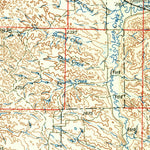 United States Geological Survey Glasgow, MT (1958, 250000-Scale) digital map