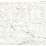 United States Geological Survey Glasgow, MT (1984, 100000-Scale) digital map