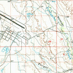 United States Geological Survey Glasgow, MT (1984, 100000-Scale) digital map