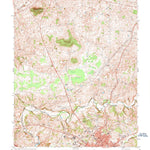 United States Geological Survey Glasgow North, KY (1973, 24000-Scale) digital map